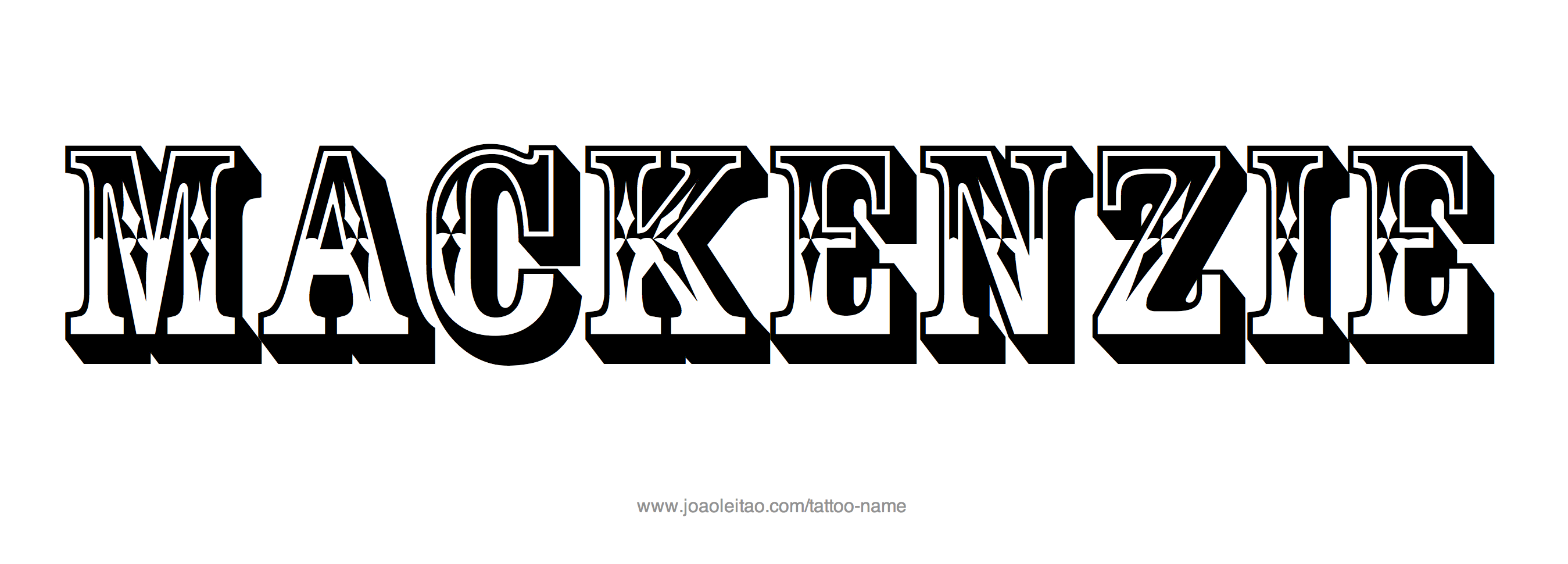 mackenzie-name-art-print-personalized-art-print-classic-names-names